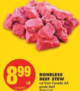 No Frills Boneless Beef Stew offer