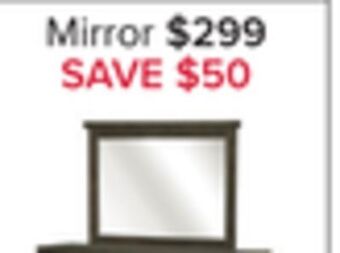 Leon's Eden mirror - grey offer