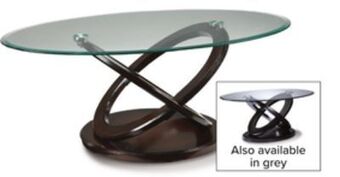 Leon's Atomic coffee table - brown cherry offer