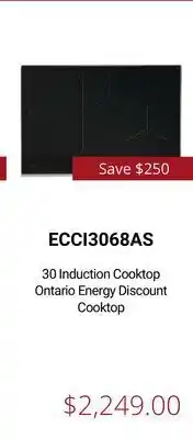 Canadian Appliance Source Electrolux induction cooktop offer