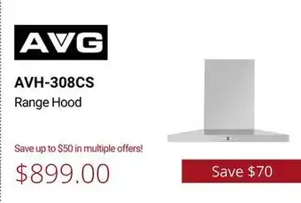 Canadian Appliance Source Avg range hood offer
