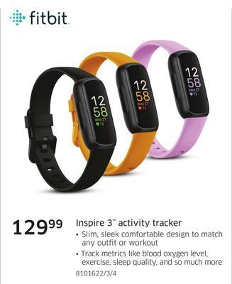 The Source Fitbit inspire 3 activity tracker offer