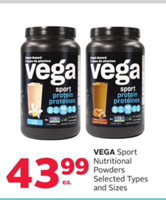 Rexall Vega sport nutritional powders offer