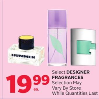 Rexall Select designer fragrances offer