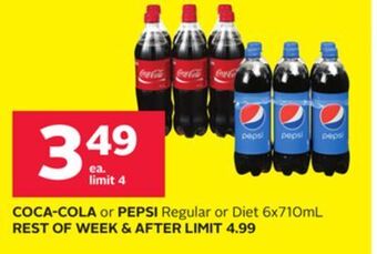 Rexall Coca-cola or pepsi offer