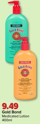 PharmaChoice Gold bond medicated lotion offer