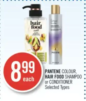 Shoppers Drug Mart Pantene colour, hair food shampoo or conditioner offer