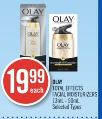 Shoppers Drug Mart Olay total effects facial moisturizers offer