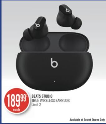 Shoppers Drug Mart Beats studio true wireless earbuds offer