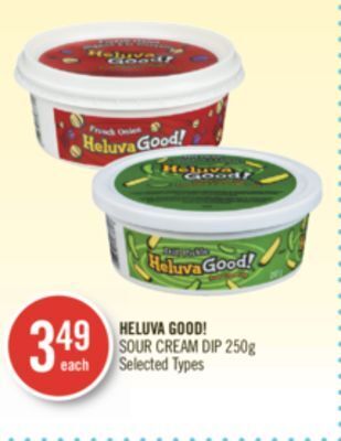 Shoppers Drug Mart Heluva good! sour cream dip offer