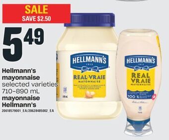 Independent City Market Mayonnaise hellmann's, 710-890 ml offer