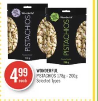 Shoppers Drug Mart Wonderful pistachios offer