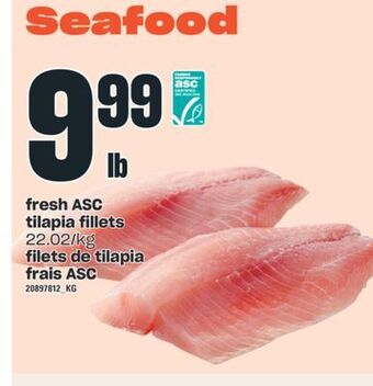 Independent City Market Filets de tilapia frais asc offer