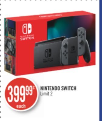 Shoppers Drug Mart Nintendo switch offer