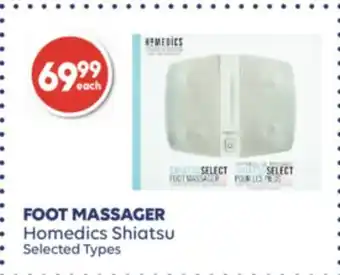 Shoppers Drug Mart Foot massager homedics shiatsu offer