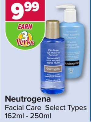PharmaChoice Neutrogena facial care offer