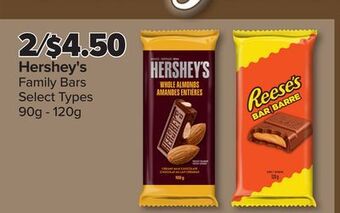 PharmaChoice Hershey's family bars offer