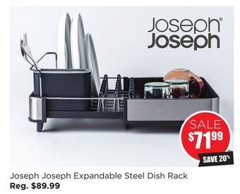Kitchen Stuff Plus Joseph joseph expandable steel dish rack offer