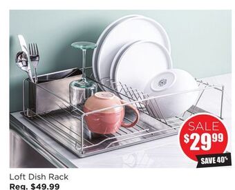 Kitchen Stuff Plus Loft dish rack offer