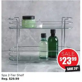 Kitchen Stuff Plus Spa 2-tier shelf offer