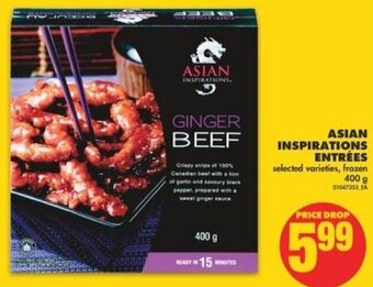 No Frills Asian Inspirations Entrées 400g offer