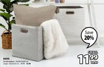 JYSK Haya small basket offer