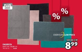 JYSK Fagersta bath mat offer