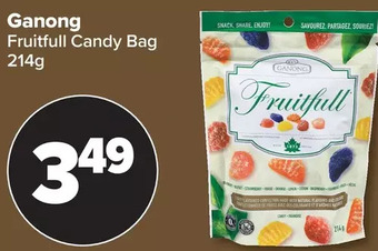 PharmaChoice Ganong fruitfull candy bag offer