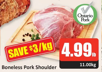 Starsky Boneless pork shoulder offer