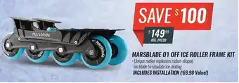 Hockey Life Marsblade 01 off ice roller frame kit offer