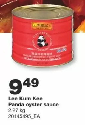 Wholesale Club Lee kum kee panda oyster sauce offer