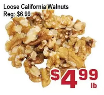 Top Food Supermarket Loose california walnuts offer