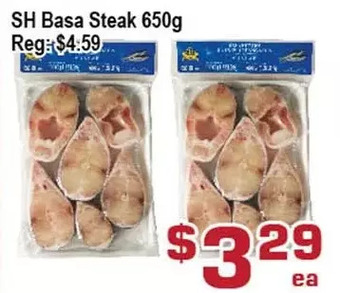 Top Food Supermarket Sh basa steak offer