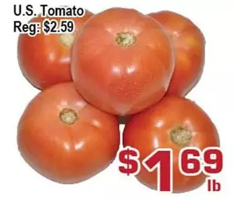 Top Food Supermarket U.s. tomato offer