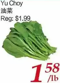 Tone Tai Supermarket Yu choy offer