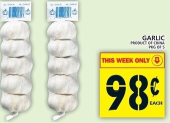 Food Basics Garlic offer