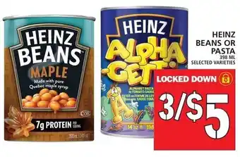 Food Basics Heinz Beans or Pasta 398 ml offer