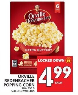 Food Basics Orville Redenbacher Popping Corn 340-850 g offer