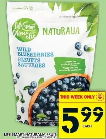 Food Basics Life Smart Naturalia Fruit 500-600 g offer
