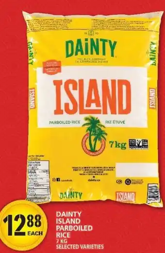Food Basics Dainty Island Parboiled Rice 7 kg offer