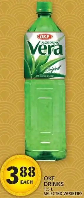 Food Basics OKF Drinks 1.5 L offer