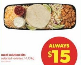 Real Canadian Superstore Meal Solution Kits 1-1.13 kg offer