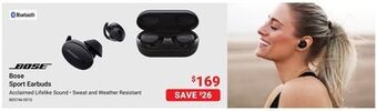 Visions Electronics Bose sport earbuds offer