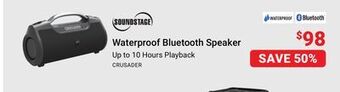Visions Electronics Soundstage waterproof bluetooth speaker offer