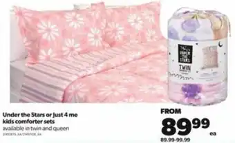 Real Canadian Superstore Under the Stars or Just 4 me Kids Comforter Sets offer