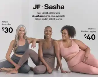 Real Canadian Superstore Jf x Sasha Tempo Sports Bra offer