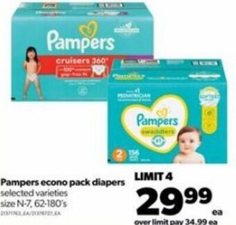 Real Canadian Superstore Pampers Econo Pack Diapers offer
