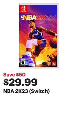 Best Buy Nba 2k23 (switch) offer
