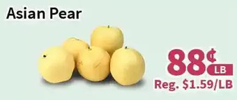 Blue Sky Supermarket Asian pear offer