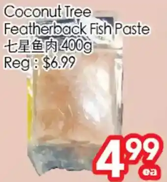 Superking Supermarket Coconut tree featherback fish paste offer
